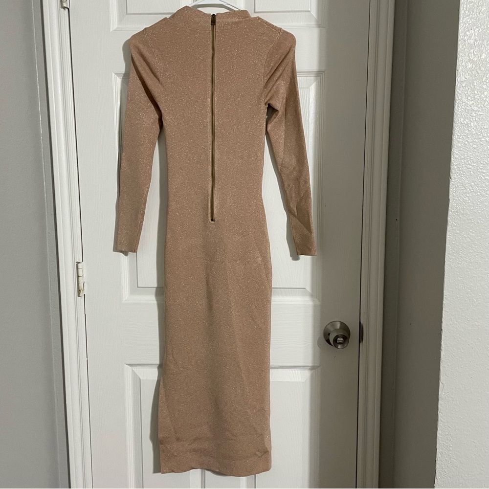 NWT TED BAKER LONDON Tabytha Slim Fit Cross Over Knit Dress - Picture 11 of 14